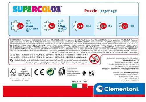 купить Пазл Clementoni Puzzle 30 Gaby's dollhouse (20281) в Кишинёве 
