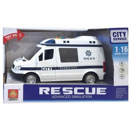 купить Машина Optmarket 200034972 Полиция инерционная в Кишинёве 