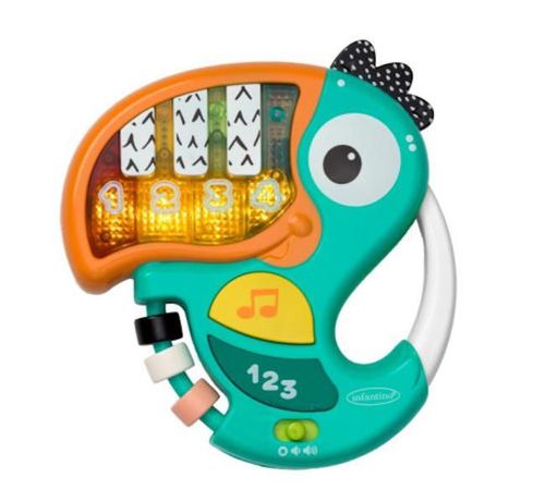 купить Музыкальная игрушка Infantino 212011 Piano&Numbers L.Toucan в Кишинёве 