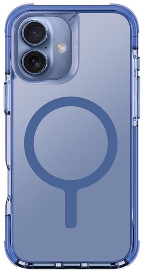 купить Чехол для смартфона UNIQ Hybrid Combat for iPhone 16, Pearl Blue в Кишинёве 