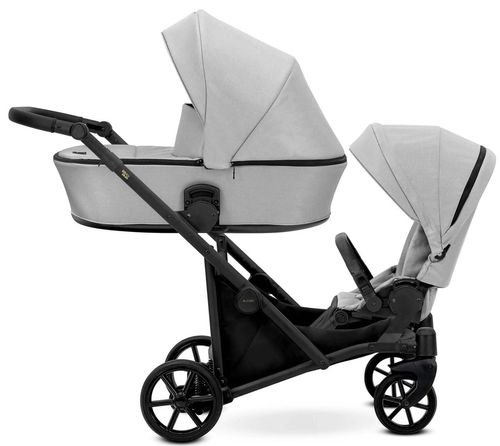 cumpără Сărucior pentru copii Kunert Carucior pentru gemeni Brav Duo BD-02 Graphite în Chișinău 