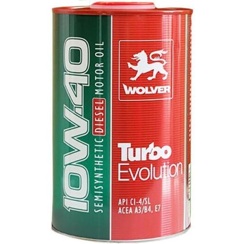 купить Масло Wolver 10W-40 Turbo Evolution CI-4/SL 1L ж/б в Кишинёве 