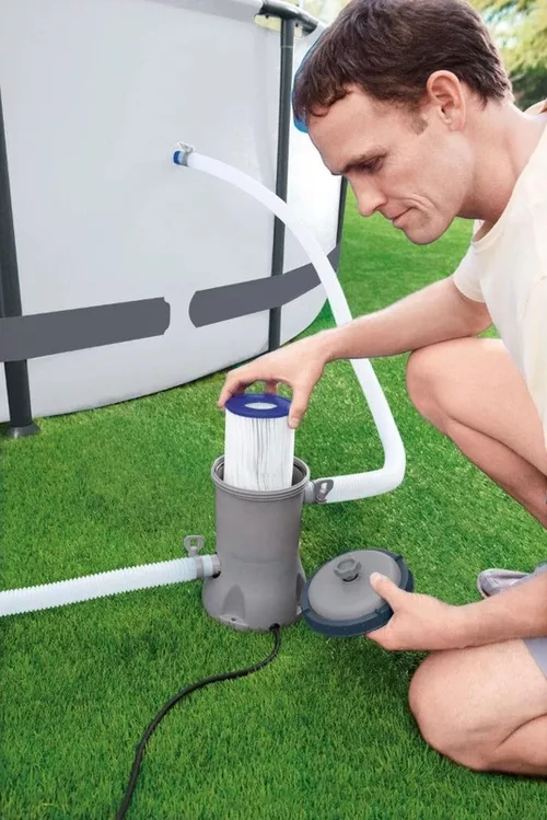 купить Фильтр для бассейна Bestway 58383 Filtru-pompa pentru piscină 2006L/h в Кишинёве 
