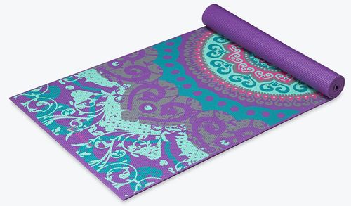 cumpără Covoraș fitness Gaiam 5819 173x61x0.4 cm Moroccan Garden 62612 în Chișinău 