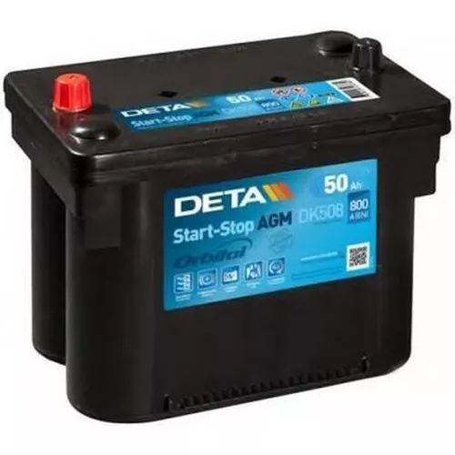 купить Автомобильный аккумулятор Deta DK508 Micro-Hybrid AGM в Кишинёве 