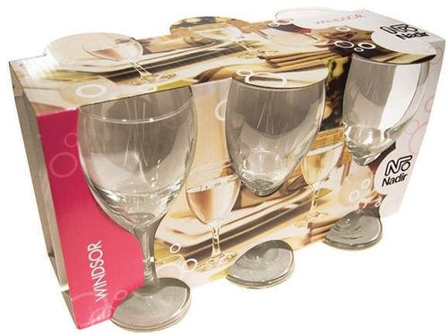 купить Посуда для напитков Nadir NR-7028 (для вина 6 шт/300 мл) в Кишинёве 