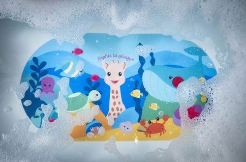 cumpără Accesoriu pentru baie Sophie la Girafe 523525 Covoras antiderapant de baie în Chișinău 