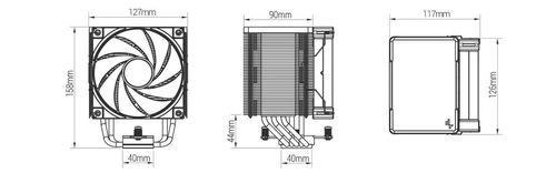 купить Кулер Deepcool AK500 WH в Кишинёве 
