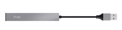 купить USB Hub Trust HALYX 4-PORT Mini USB HUB, silver в Кишинёве 