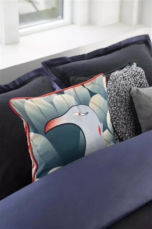 cumpără Lenjerie de pat Moooi 239553 Calligraphy Bird Cushion 50x50 Multi în Chișinău 