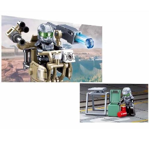 купить Конструктор Sluban B0907 Robot-soldat AF1, 126 elem. в Кишинёве 