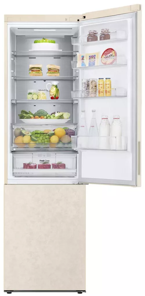 cumpără Frigider cu congelator jos LG GA-B509CEQM DoorCooling+ în Chișinău 