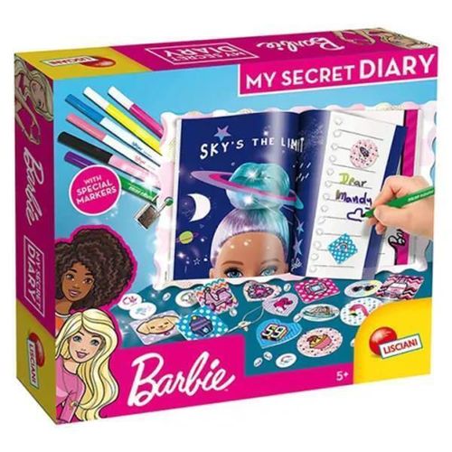 купить Набор для творчества Lisciani Giochi 86030 BARBIE Agenda mea secreta + lacat, cod 47835 в Кишинёве 
