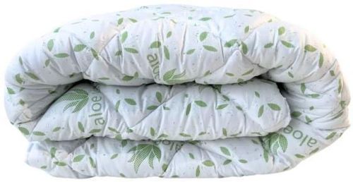 cumpără Textile de casă Somnart 025510 Set Aloe Vera, 2 perne 50x70cm + pilota microfibra 200x220cm (250gr) în Chișinău 
