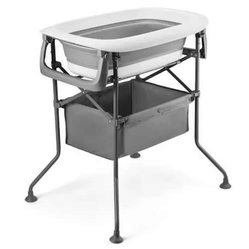 cumpără Cădiță KinderKraft KABUBB00GRY0000 Bubbly grey (ванночка-пеленальный столик) în Chișinău 