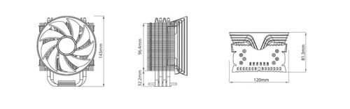 купить Кулер Deepcool GAMMAXX S40 в Кишинёве 