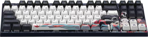 cumpără Tastatură Varmilo VPM87 Chang'e 87Key, EC V2 Sakura, EN, White Led, Blue în Chișinău 