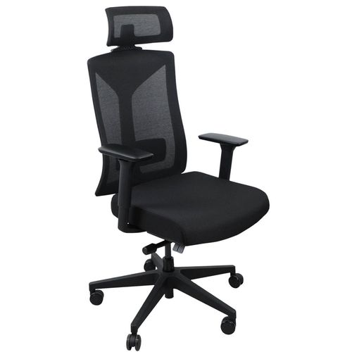 cumpără Fotoliu de birou Deco Foden HB (8001A) Black în Chișinău 