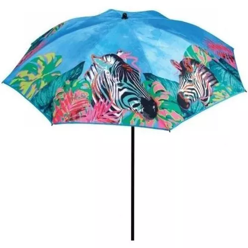 купить Зонт садовый Jumi Пляжный зонт 200 см, Zebra (OM-433854) в Кишинёве 
