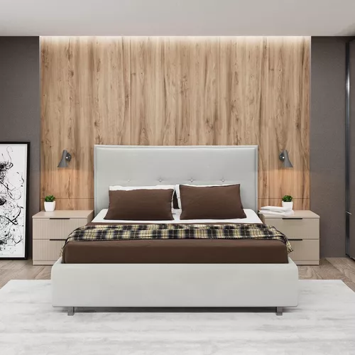 cumpără Pat Bayro ModernBed 1400x2000, подъёмный механизм, ткань кат. III în Chișinău 