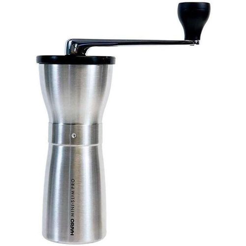 купить Кофемолка Hario MMSP-1-HSV Ceramic Coffee Mill Mini-Slim Pro Silver в Кишинёве 