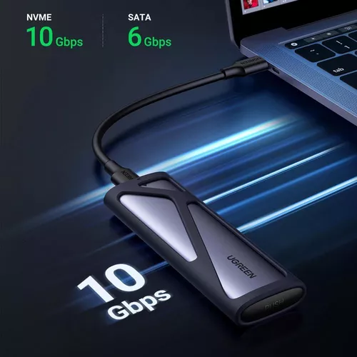 cumpără Boxe exterioare HDD Ugreen 90264 M.2 SATA/NVMe Hard Drive Enclosure în Chișinău 