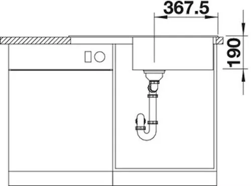 cumpără Chiuvetă bucătărie Blanco Legra XL 6S (526087) în Chișinău 