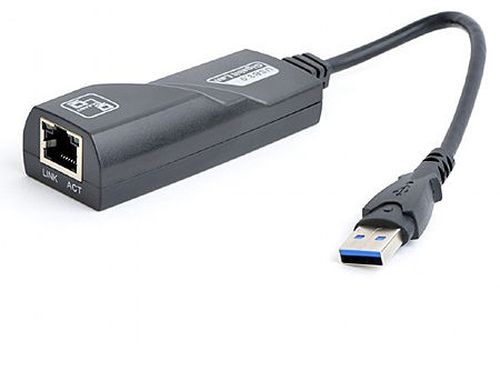 cumpără Gembird NIC-U3-02, USB3.0 Gigabit LAN adapter, USB3.0 to RJ-45 LAN connector în Chișinău 