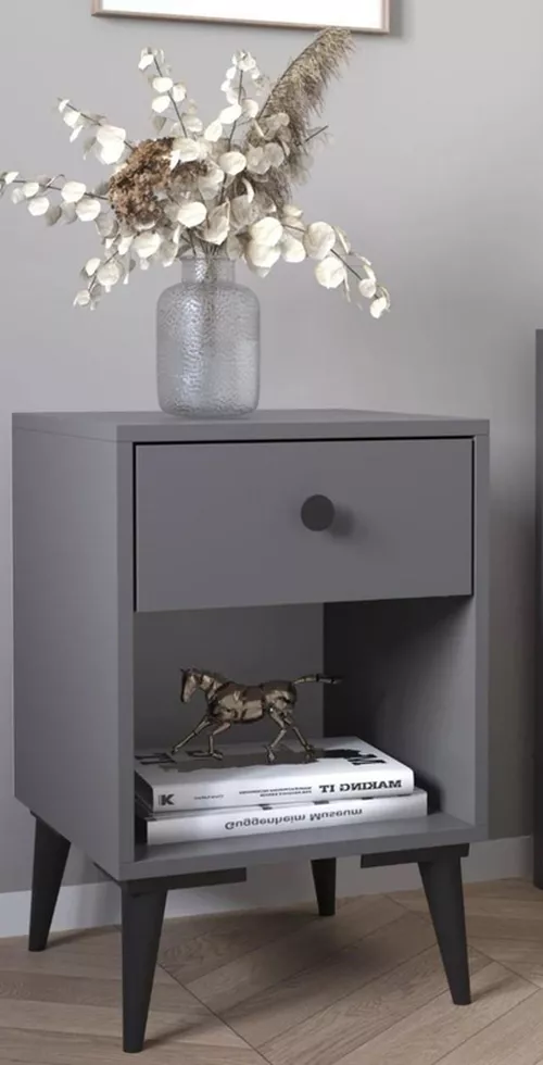 купить Тумба Remaks Zambak 1 C Anthracite в Кишинёве 