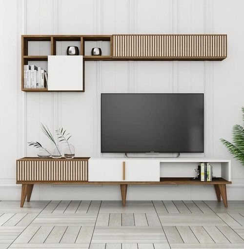 купить Стенка Trendy Milan TV, Nuc, Alb в Кишинёве 