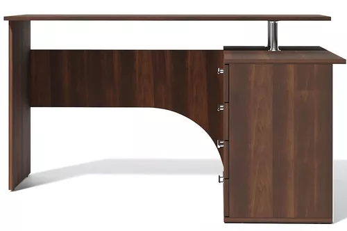 cumpără Masă de birou Fabrik Home СК-01 правый орех тёмный în Chișinău 