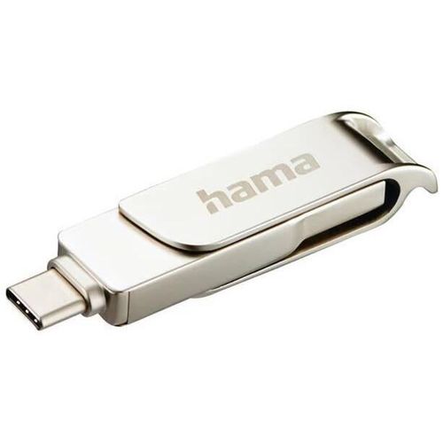cumpără USB flash memorie Hama 182492 C-Rotate Pro USB Stick, USB-C 3.1/3.0, 256GB, 100MB/s, silver în Chișinău 