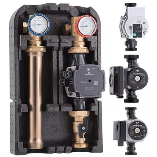 cumpără Grup de pompare Barberi Grupuri de pompe (Grundfos UPML) drepte DN 25 G 1F*G1 1/2 M în Chișinău 