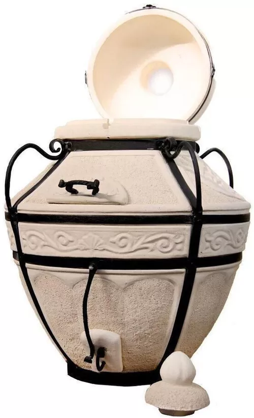 купить Казан Amphora Tandoors Tandoor Aladin cu capac rabatabil complect (CG00416) в Кишинёве 