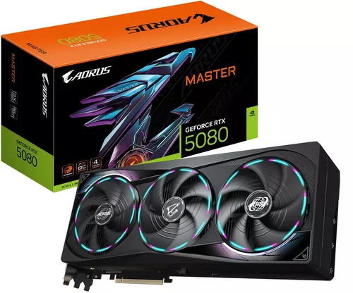 купить Видеокарта Gigabyte AORUS GeForce RTX™ 5080 MASTER 16G / 16GB GDDR7 в Кишинёве 