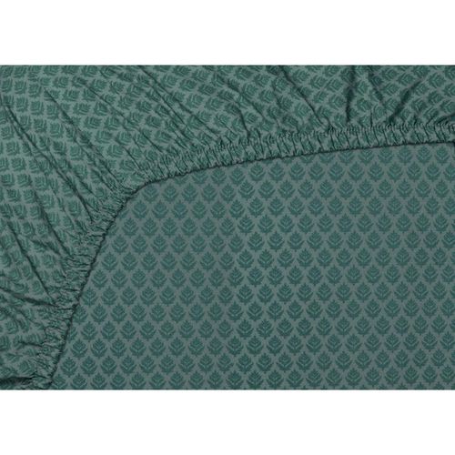 купить Постельное белье Pip Studio 279124 Thousand Leaves Fitted Sheet 180x200 h25 Blue Grey в Кишинёве 