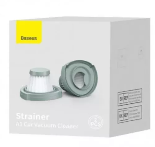 купить Фильтр для пылесоса Baseus VCAQ010113 strainer for Car Vacuum Cleaner A1 (2PCS) Black в Кишинёве 