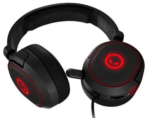 cumpără Căști pentru gaming LORGAR Kaya 460 USB 2m RGB Black în Chișinău 