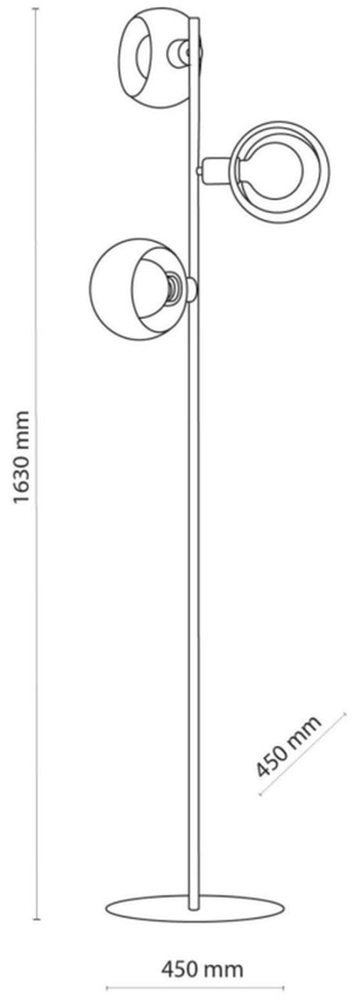 cumpără Corp de iluminat interior TK Lighting TK-5549 Cyklop, Negru în Chișinău 