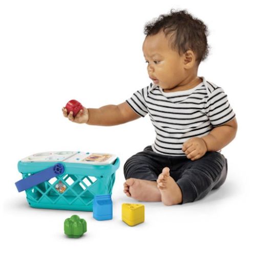 cumpără Puzzle Hape 800913 Sorter Coșul magic pentru cumpărături în Chișinău 