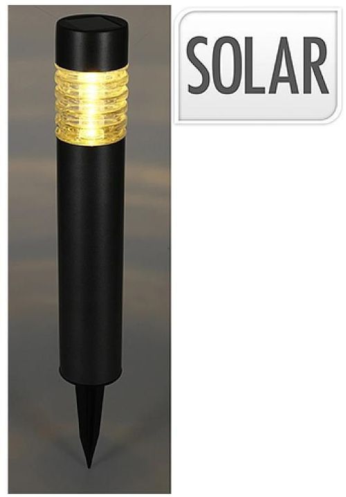 купить Светильник уличный ProGarden 36700 Felinar pe baterie solara H42cm, inox, antracit в Кишинёве 