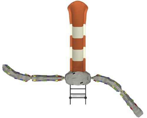 cumpără Teren de joacă PlayPark 1505 Perete de cățărare cu tobogan DS-09 în Chișinău 