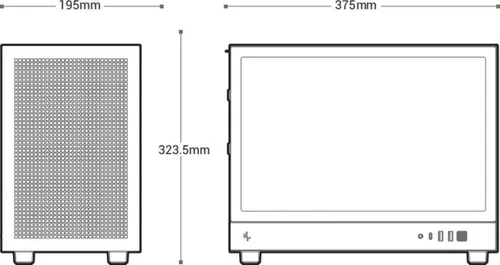 cumpără Carcasă PC Deepcool CH160 PLUS Micro-ATX în Chișinău 