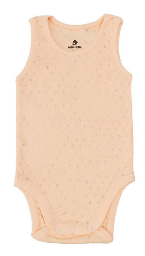 cumpără Haine pentru copii Minikin 25170586 Ажурный листик Боди-майка р-р86, персиковый, унисекс în Chișinău 