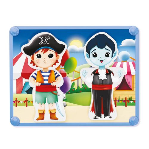 купить Игрушка Quercetti Q4421 Magnetic Dress Up Carnaval в Кишинёве 