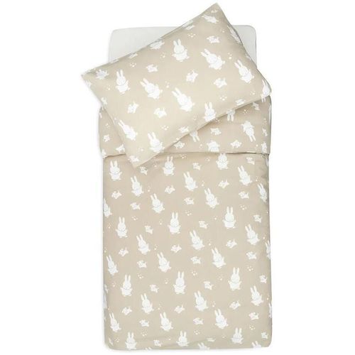 cumpără Lenjerie de pat pentru copii Jollein 003-005-67091 Set Huse de plapuma si perna Miffy&Snuffy Olive Green, 100x140 cm în Chișinău 