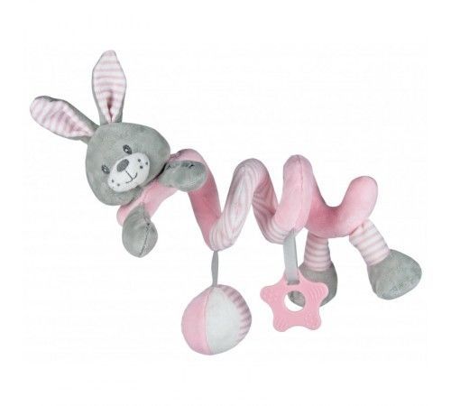 Спиралька для коляски Baby Mix розовая 
