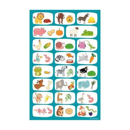 купить Набор для творчества As Kids 1029-64076 Magneti Educationali, Lumea Animalelor, 1444D в Кишинёве 