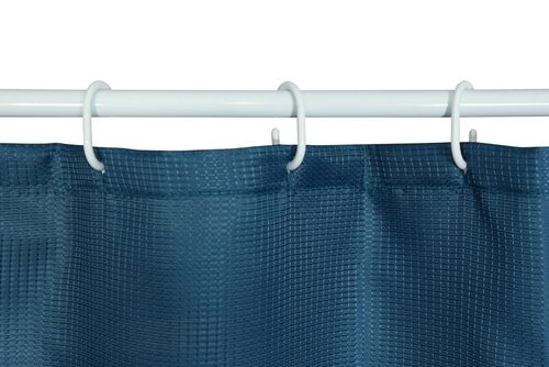 купить Занавеска для ванной Bisk 08379 TXT TREE albastru-inchis 180x200 в Кишинёве 