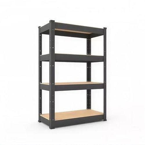 cumpără Raft de depozitare Nex Home Raft metalic Budget 900x600x300 mm, 4 rafturi MDF, antracit în Chișinău 